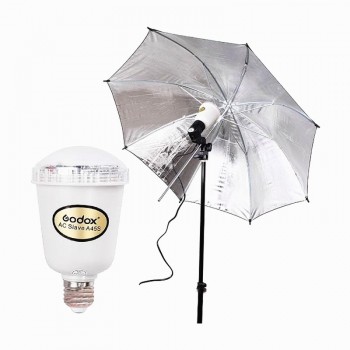 Godox A45s Photo studio electronic flashing lights Photo Studio Strobe Light AC Slave Flash Bulb E27 A45S