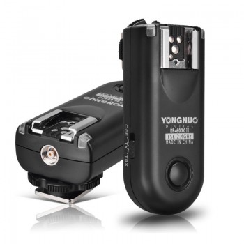 YONGNUO 2pcs RF-603 II Flash Trigger Transceiver Set ,Shutter Release for Canon Nikon Pentax DSLR Camera RF-603 II C1 C3 N1 N3