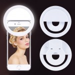 JOYTOP USB charge LED Selfie Ring Light for iPhone Supplementary Lighting Night Darkness Selfie Enhancing for iPhone smartphone
