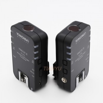 YONGNUO YN622CII ETTL Wireless Flash Trigger YN-622C II 2 Transceivers for Canon 5DIII 7D 60D 50D 40D 650D 600D Newest Version