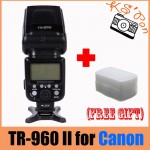 Triopo TR-960 II Speedlite Flash for Canon 550D 600D 450D 500D 650D 5D 5DII 5DIII T3i T2i as YN560II