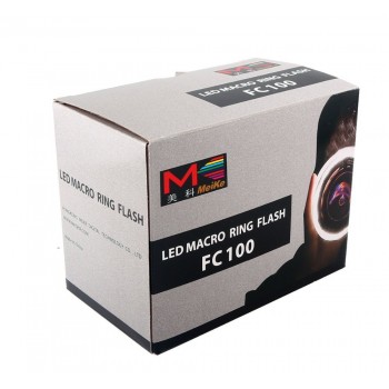 Meike FC100 LED Macro Ring Flash for Nikon D7100 D7000 D5200 D5100 D5000 D3200 D3100 D3000 D800 D600 D300s D200 D90 D80 D60