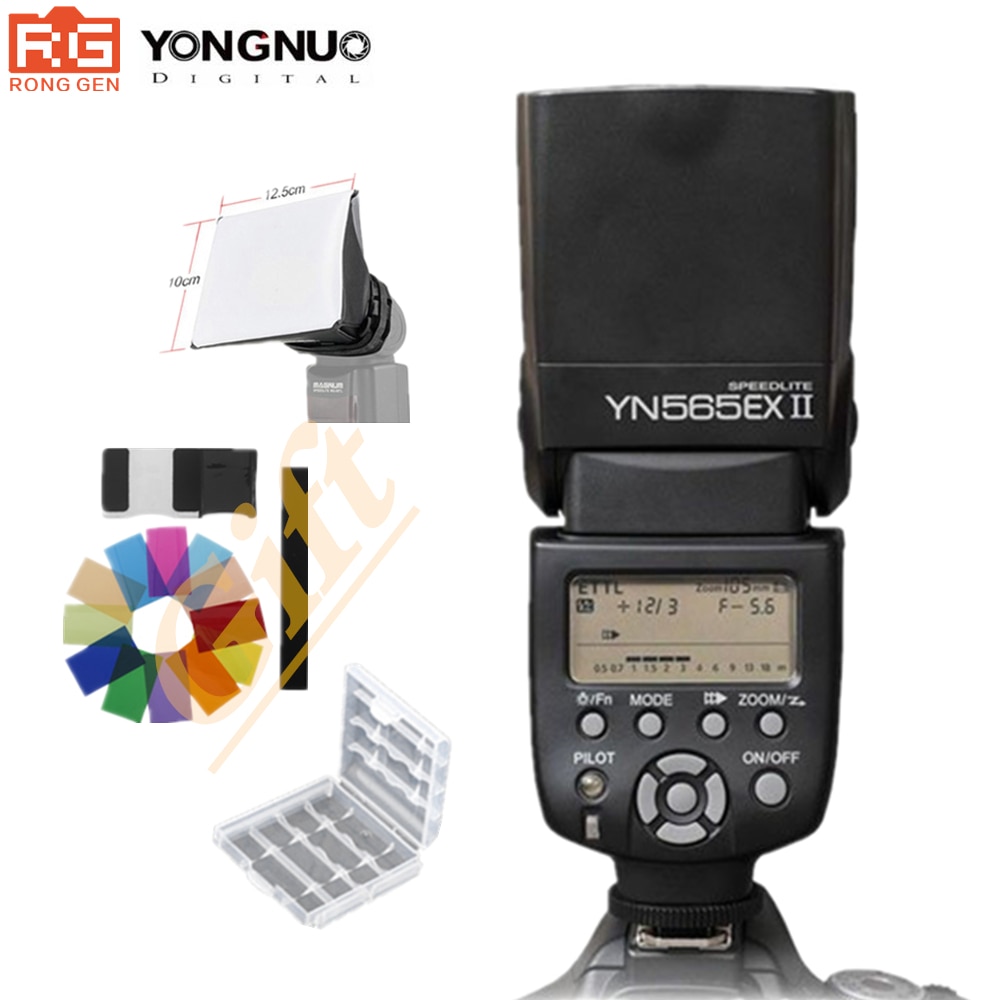 Yongnuo Speedlite YN565EX II C YN-565EX II Wireless TTL Flash Speedlite For Canon Cameras 500D 550D 600D 1000D 1100D