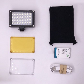 112 LED Video Light Photo Fill Lighting Battery Filters for Nikon Canon DSLR  Light on Camera for Youtube Vlogging Live stream