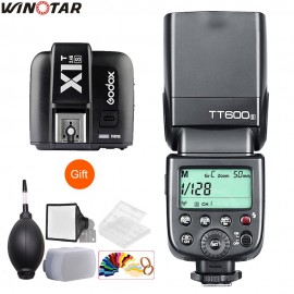 Godox TT600 TT600S 2.4G Wireless Camera Flash Speedlite + X1T-N/C/S/F/O Transmitter for Nikon Canon Sony Fuji Olympus Panasonic