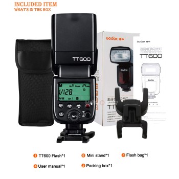 Godox TT600 TT600S 2.4G Wireless Camera Flash Speedlite + X1T-N/C/S/F/O Transmitter for Nikon Canon Sony Fuji Olympus Panasonic