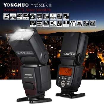 YONGNUO Speedlite YN565EX III C YN-565EX III Wireless TTL Flash Speedlite For Canon Cameras 500D 550D 600D 1000D 1100D 5DIII 6D