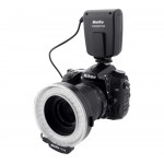 Meike FC-100 FC100 Manual LED Macro Ring Flash Light with 7 Adapter Ring for Canon Nikon Olympus Pentax Digital DSLR Camera