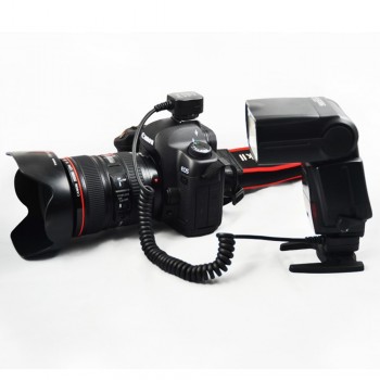 Flash TTL Off-Camera Cord Pixel FC-311 1.8/3.6m Camera flash cable Flash hot shoe connectorFor Canon 1000D 1100D 450D 500D 550D
