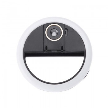 Phone Clip LED Selfie Ring Light Fill In Flash Light Supplement Flashlight Bright Rechargeable LED Selfie Flash 3 Levels
