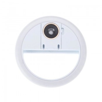 Phone Clip LED Selfie Ring Light Fill In Flash Light Supplement Flashlight Bright Rechargeable LED Selfie Flash 3 Levels