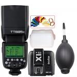 Godox TT685 TT685N 2.4G Wireless i-TTL High-speed sync 1/8000s GN60 Flash Speedlite + X1T-N- Transmitter for Nikon DSLR Camera