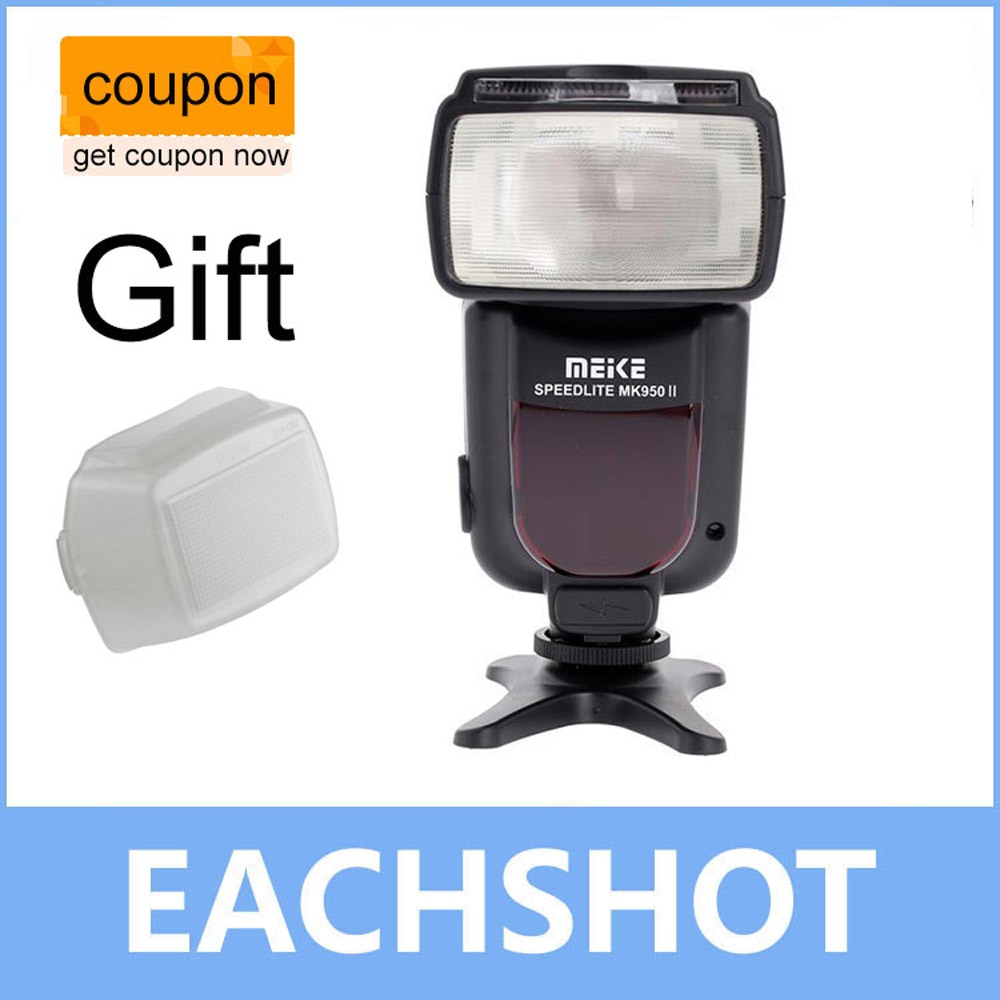 Meike MK-950 Mark II i-TTL TTL MK-950N II flash Flashgun Speedlite for Nikon D610 D7100 D5100 D3200 D810 D80 As Yongnuo YN-565EX