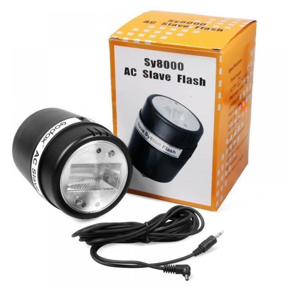 GODOX  SY8000 Photo studio electronic flash AC Flash Bulb E27 photography  110V or 220V  Color temperature 5600k