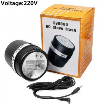 GODOX  SY8000 Photo studio electronic flash AC Flash Bulb E27 photography  110V or 220V  Color temperature 5600k
