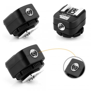 PIXEL TF-321  Flash Adapter TTL PC Port Hot Shoe Converter For Canon 5D Mark III 70D 60D 100D 700D 650D 600D 550D 500D 6D 430EX