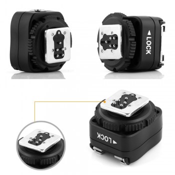 PIXEL TF-321  Flash Adapter TTL PC Port Hot Shoe Converter For Canon 5D Mark III 70D 60D 100D 700D 650D 600D 550D 500D 6D 430EX