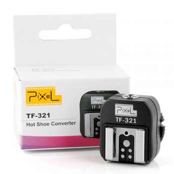 PIXEL TF-321  Flash Adapter TTL PC Port Hot Shoe Converter For Canon 5D Mark III 70D 60D 100D 700D 650D 600D 550D 500D 6D 430EX