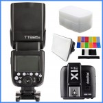 Godox TT685S 2.4G HSS TTL II GN60 Camera Flash+X1T-S Wireless Trigger for Sony  A7 III A7III A9 A7 A7R A7S II A6000 A6300