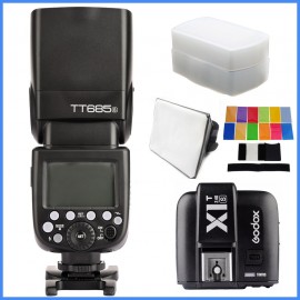 Godox TT685S 2.4G HSS TTL II GN60 Camera Flash+X1T-S Wireless Trigger for Sony  A7 III A7III A9 A7 A7R A7S II A6000 A6300