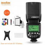 Godox Ving V860II V860II-C/N/S/F/O TTL HSS 1/8000 Speedlite Flash for Canon Nikon Sony Fuji Olympus DSLR Without VB-18 Battery