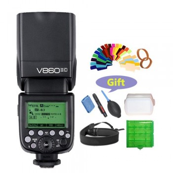 Godox Ving V860II V860II-C/N/S E-TTL HSS 1/8000 Without VB18 Battery Speedlite Flash for Canon Nikon Sony DSLR