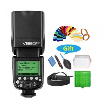 Godox Ving V860II V860II-C/N/S E-TTL HSS 1/8000 Without VB18 Battery Speedlite Flash for Canon Nikon Sony DSLR