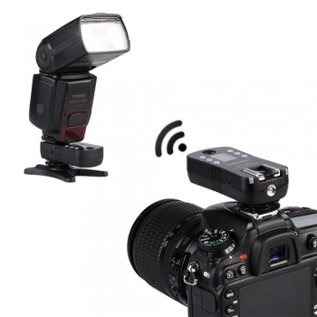 1 Pair PYONGNUO Original RF-605N RF-605 RF605 Wireless Flash Trigger with LCD For Nik D7100 D7000 D5200 D5100 D5000 D3200 D3100