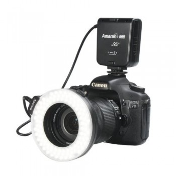 Aputure HC100 LED Ring Flash Light For Canon Camera DLSR Cameras 5D MARK II III 650D 550D 700D 7D 5D2 60D