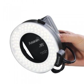 Aputure HC100 LED Ring Flash Light For Canon Camera DLSR Cameras 5D MARK II III 650D 550D 700D 7D 5D2 60D