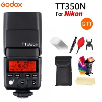 Godox Mini Speedlite TT350C TT350N TT350S TT350F TT350O Camera Flash TTL HSS GN36 for Canon Nikon Sony Fuji Olympus DSLR Camera