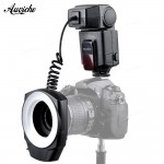 Godox ML-150 Macro Ring Flash Speedlite Guide Number 10 with 6 Lens Adapter Rings for Canon Nikon Pentax Olympus DSLR cameras