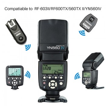 YONGNUO YN560IV YN560 IV Wireless Master Speedlite Flash YN560-IV YN-560IV + YN560TX YN560-TX Flash Controller For Canon Nikon