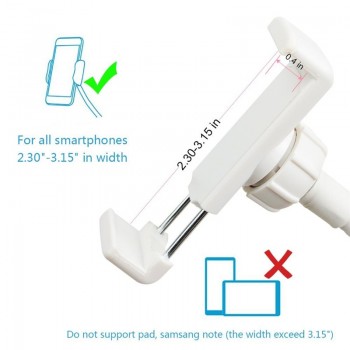 Ring Light with Cell Phone Stand Holder for Live Stream,Selfie.Dimmable for iphone,Samsung,xiaomi,huawei,HTC,Smartphone Facebook
