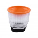 Lambency Flash Diffuser Adjustable White Orange Cloud 2pcs Covers Set For Flash Speedlite