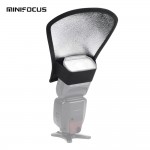 Universal Two-Sides Flash Diffuser Softbox Silver / White Reflector for Canon Nikon Pentax Yongnuo Speedlite Accessories 2-in-1