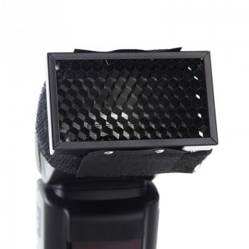 Honeycomb Honey Comb Grid Soft Box Flash Diffuser Softbox Bouncer for Canon 580EX 430EX 380EX SB600 AB800 DB900 for Nikon