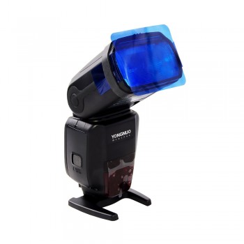 Fusitu 20pcs Flash Speedlite Color Gels Filters for Canon Nikon Sony Godox Yongnuo Shanny