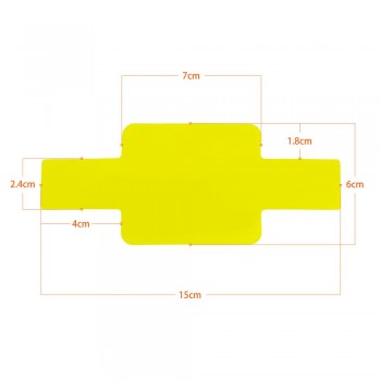 Fusitu 20pcs Flash Speedlite Color Gels Filters for Canon Nikon Sony Godox Yongnuo Shanny