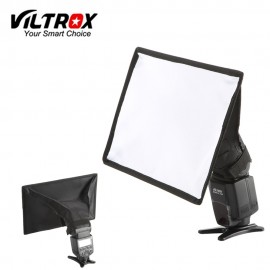 Viltrox 15x17cm Flash Speedlite Universal Mini Portable Softbox Diffuser for Canon Nikon Sony Godox Viltrox JY-680A JY-680Ch