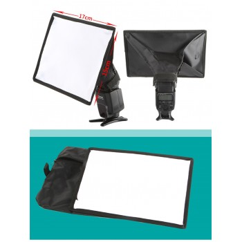 Viltrox 15x17cm Flash Speedlite Universal Mini Portable Softbox Diffuser for Canon Nikon Sony Godox Viltrox JY-680A JY-680Ch