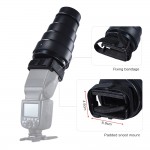 Andoer Conical Snoot Light Modifier 50 Degree Honeycomb Color Filter for Canon Nikon Photography On-camera Speedlite Speedlight