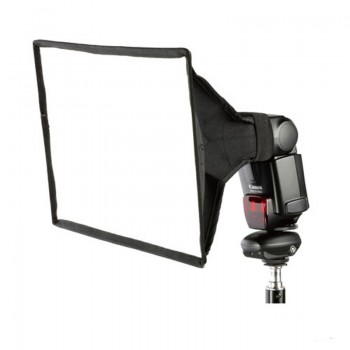 30X20cm Universal Flash Square Softbox Diffuser for Canon Nikon Sony Pentax Metz Yongnuo Olympus Speedlite