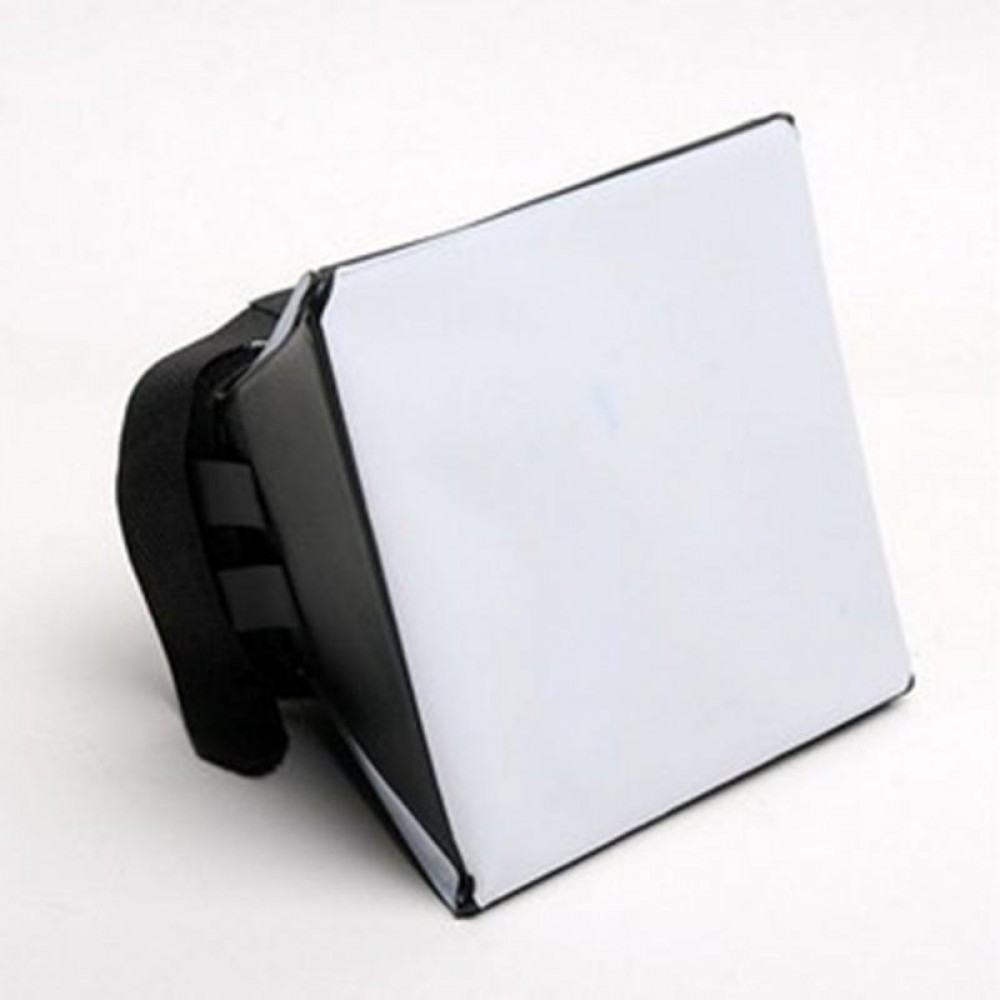 Portable Omni Bounce Softbox Kit Photography Flash Diffuser for Canon EOS Nikon Olympus Pentax Sony Sigma DSLR Speedlite Flash