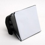 Portable Omni Bounce Softbox Kit Photography Flash Diffuser for Canon EOS Nikon Olympus Pentax Sony Sigma DSLR Speedlite Flash