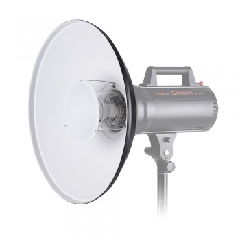 Photography Studio Beauty Dish 41cm/16 Inch Speedlite Strobe Diffuser Lampshade Bowens Mount with Reflector Honeycomb Soft Cloth
