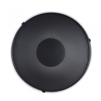 Photography Studio Beauty Dish 41cm/16 Inch Speedlite Strobe Diffuser Lampshade Bowens Mount with Reflector Honeycomb Soft Cloth