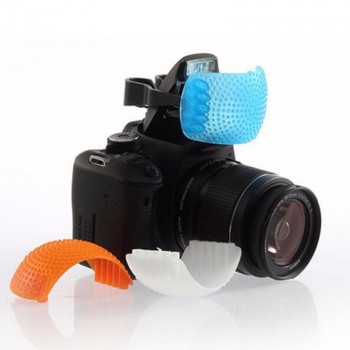free shipping  3 Color Pop up Flash Diffuser For canon 500d 600d 700d 70d 5d3 Nikon D90 D7000 D5100 D3000 D80 D70 D60 D3100 DSLR