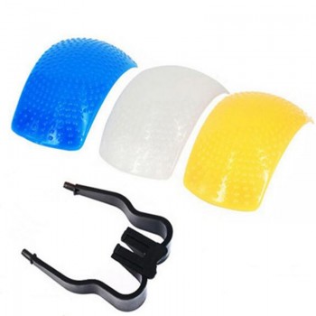 free shipping  3 Color Pop up Flash Diffuser For canon 500d 600d 700d 70d 5d3 Nikon D90 D7000 D5100 D3000 D80 D70 D60 D3100 DSLR