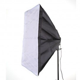 60 x 90cm 24x35 Softbox Studio Photography for 5 in 1 Socket E27 Light Lamp Bulb